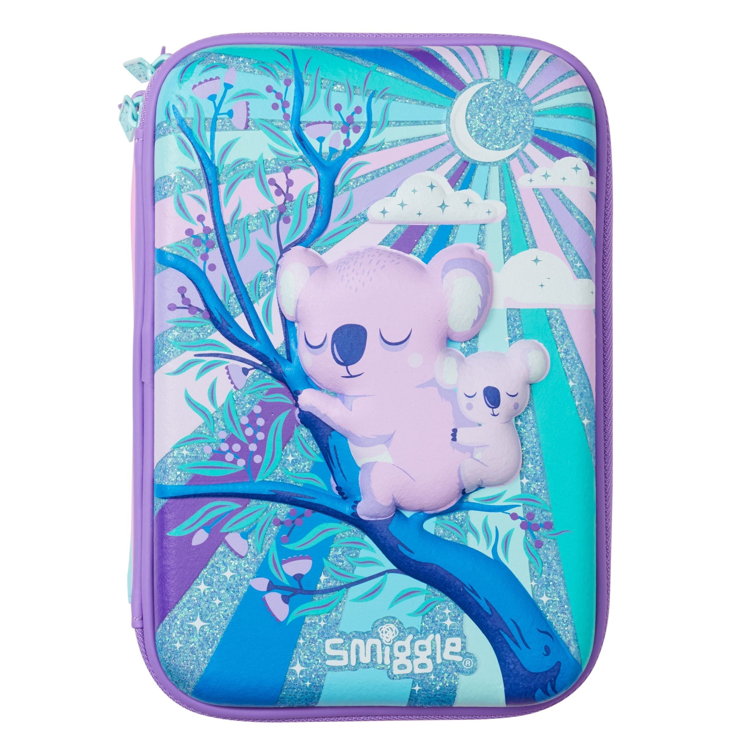 Smiggle - Moonlit Triple Hardtop Pencil Case