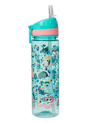 Smiggle - Hi There 650ML BPA Free Water Bottle with Straw