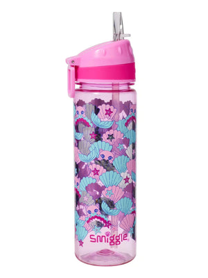 Smiggle - Hi There 650ML BPA Free Water Bottle with Straw