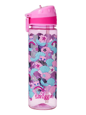 Smiggle - Hi There 650ML BPA Free Water Bottle with Straw