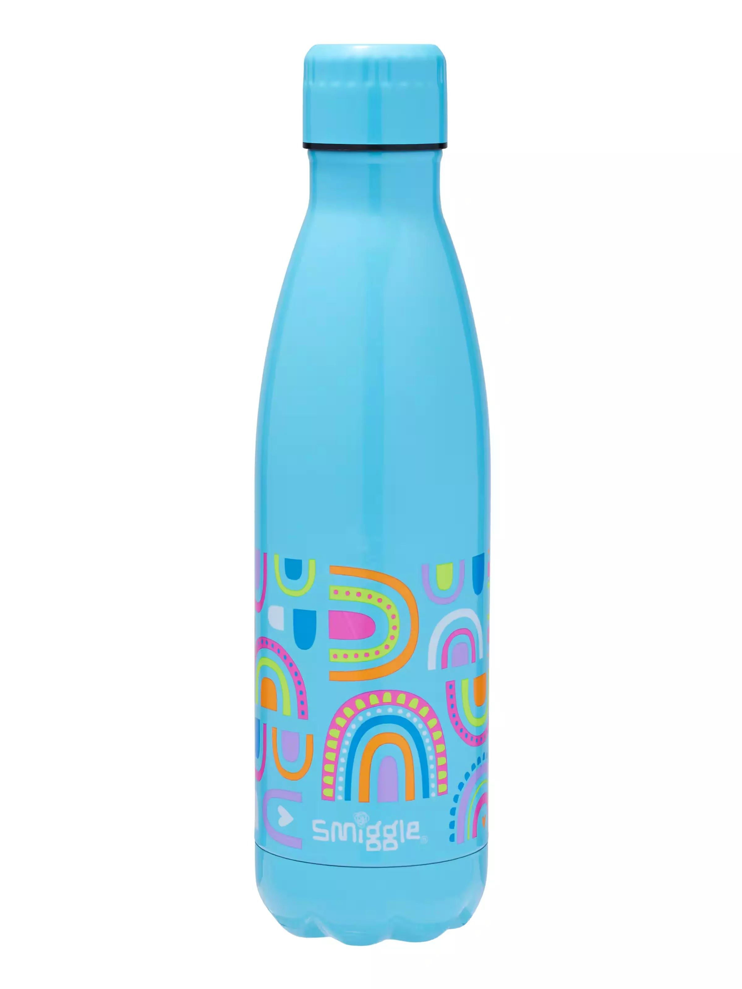 Smiggle - Fly High Steel Water Bottle with Lid 500ML