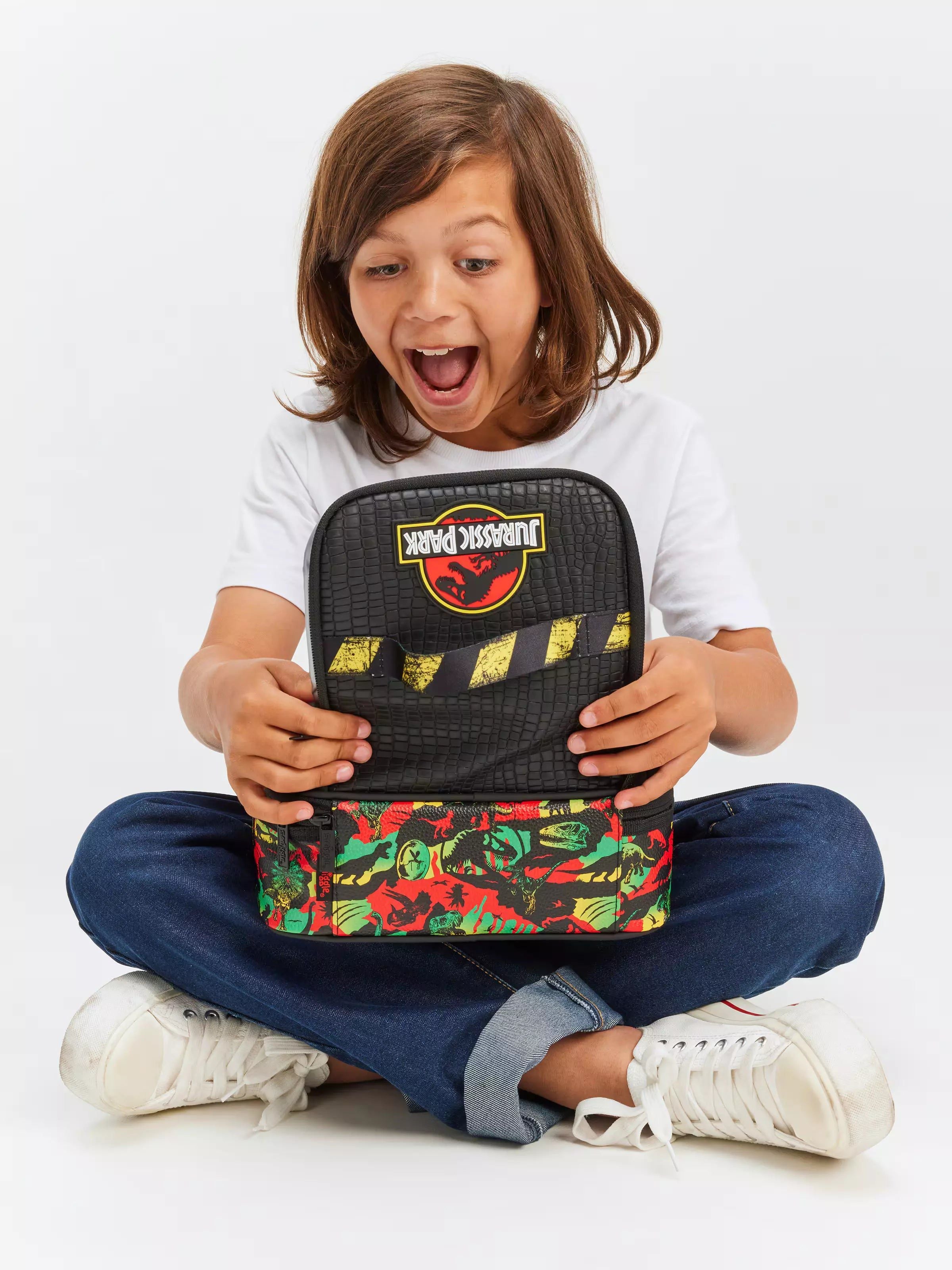 Smiggle - Jurassic Park Double Layer Lunch Bag