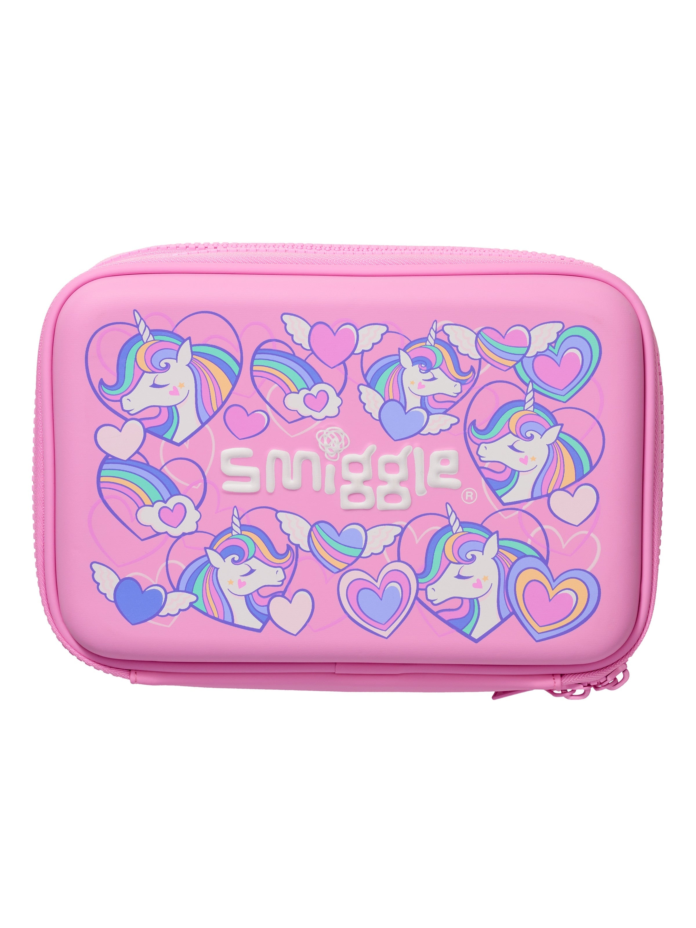 Smiggle - Fly High Two Compartment Hardtop Pencil Case