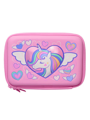 Smiggle - Fly High Two Compartment Hardtop Pencil Case