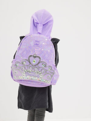 Smiggle - Disney Princess Junior Hooded Backpack