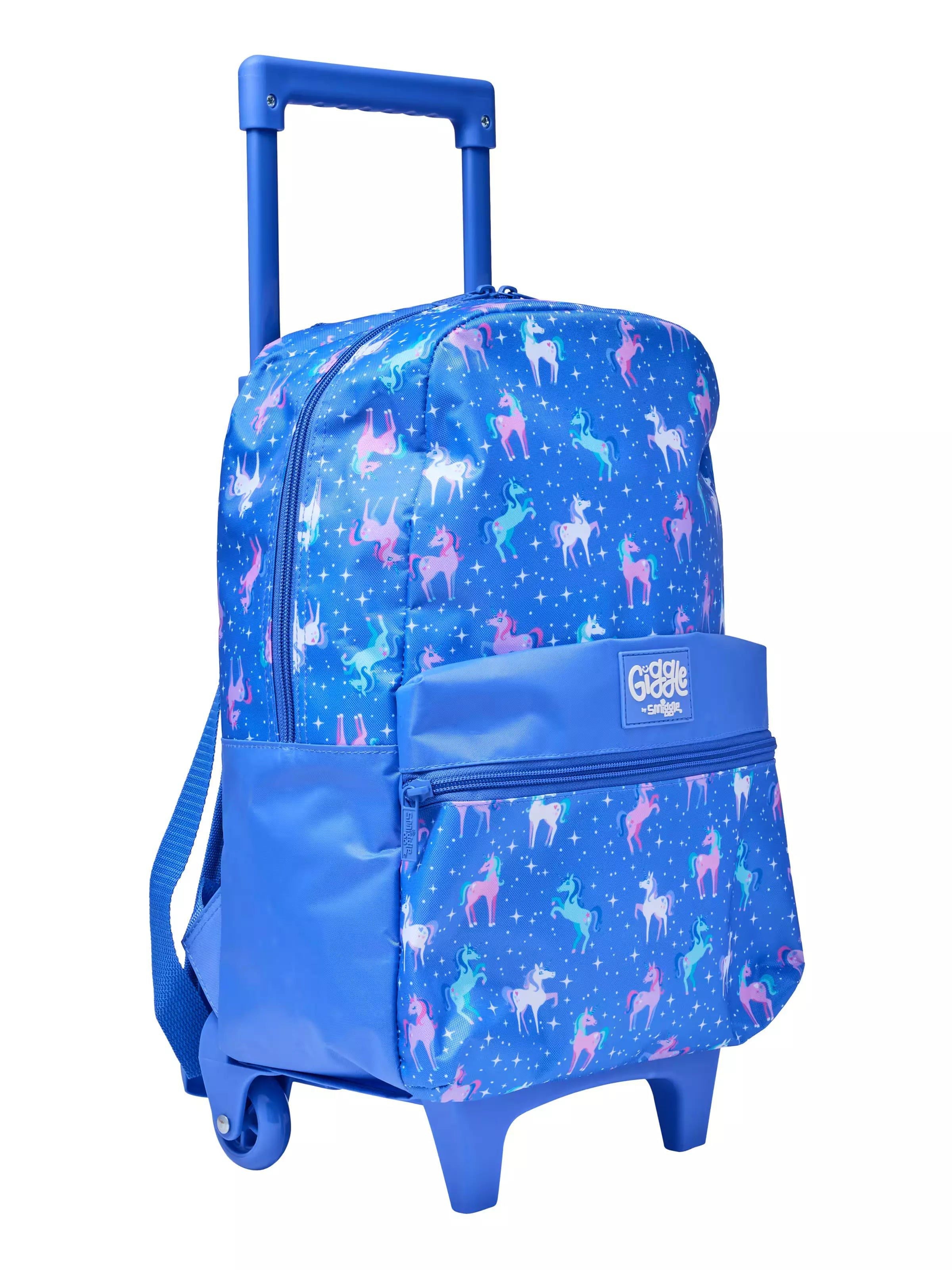 Smiggle - Giggle Backpack with Trolley