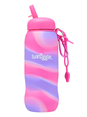 Smiggle - Freestyle Foldable Straw 630ML Water Bottle