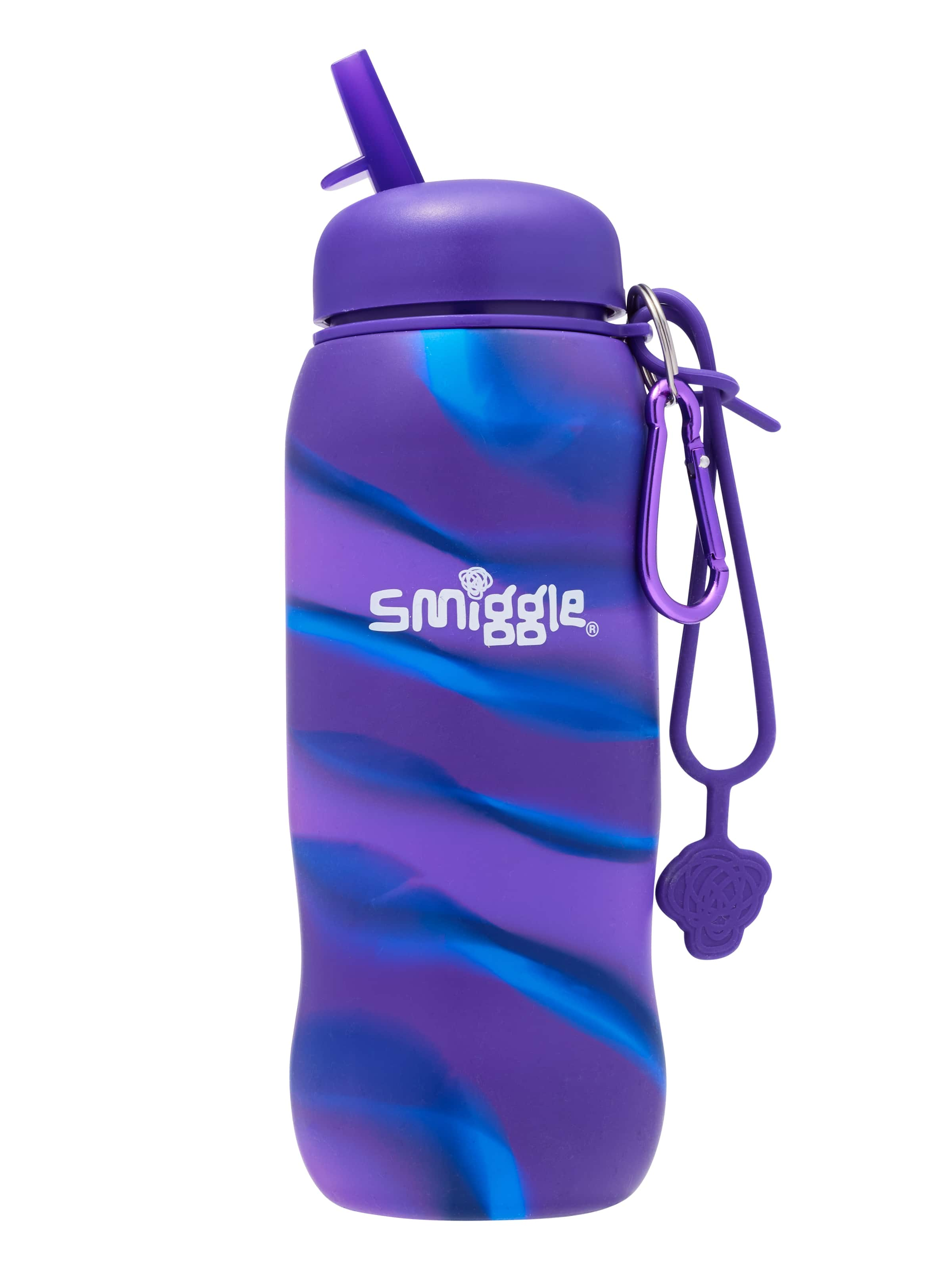 Smiggle - Freestyle Foldable Straw 630ML Water Bottle