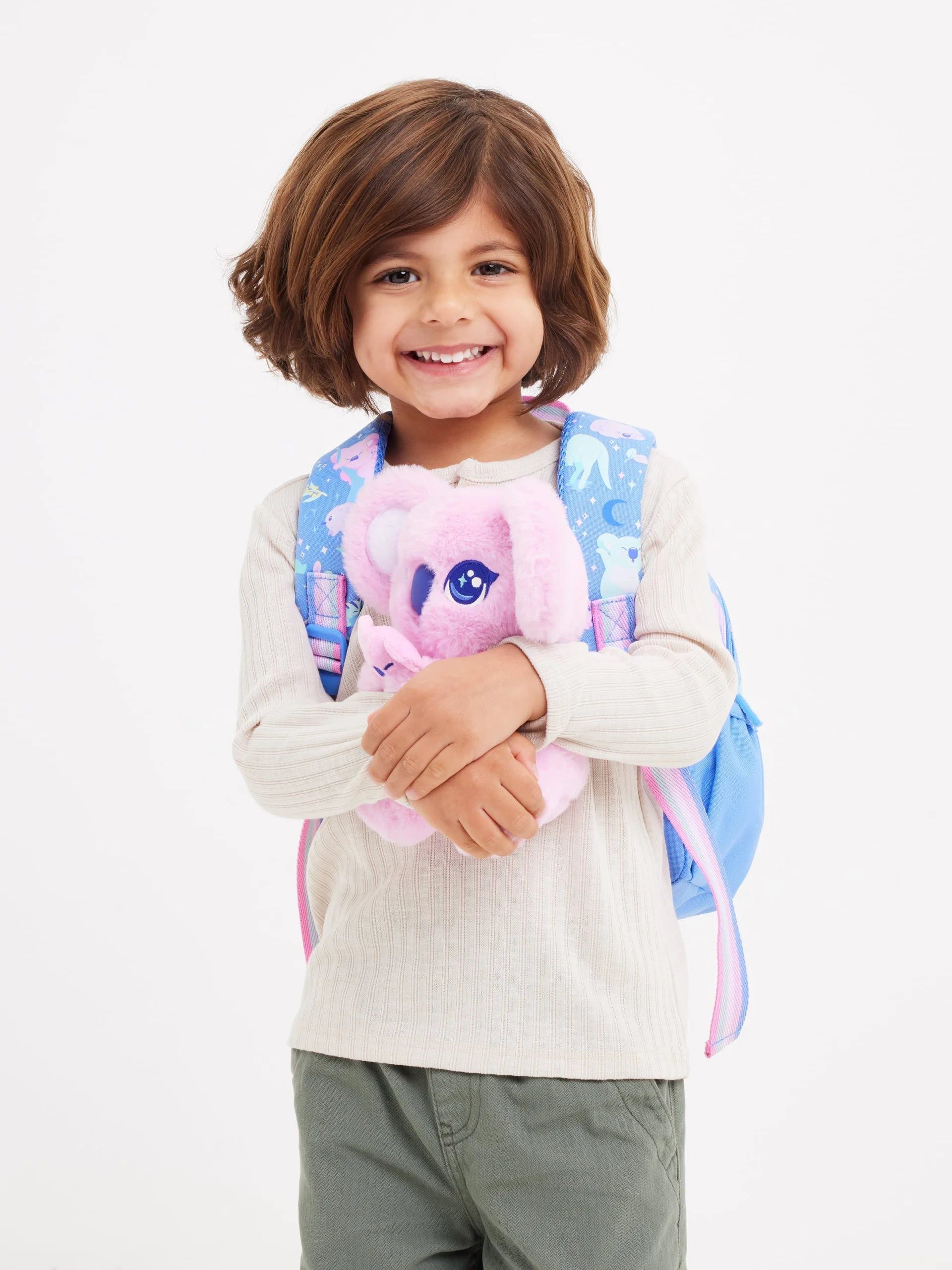 Smiggle - Big Dreams Kindergarten Removable Plush Backpack