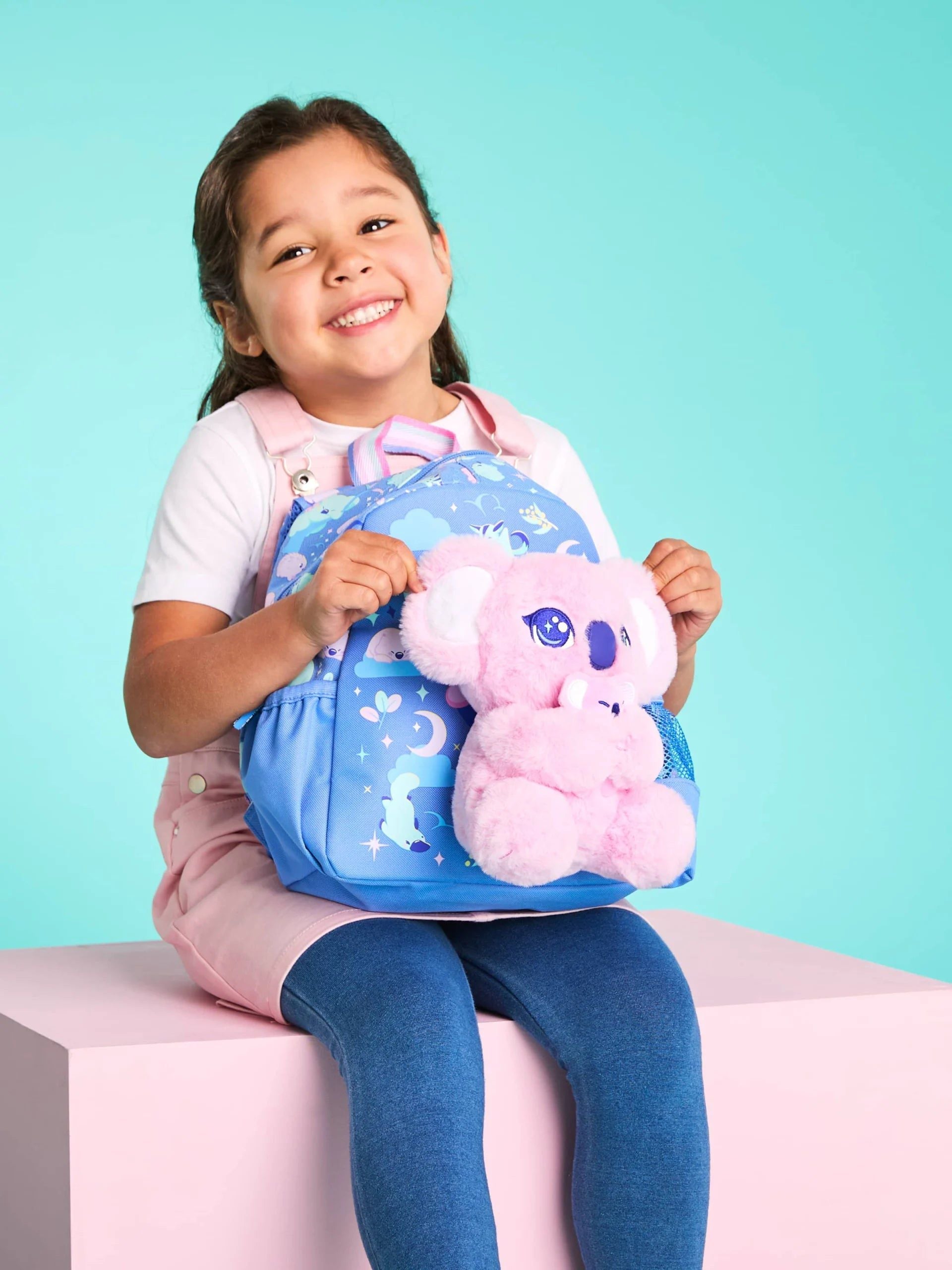 Smiggle - Big Dreams Kindergarten Removable Plush Backpack