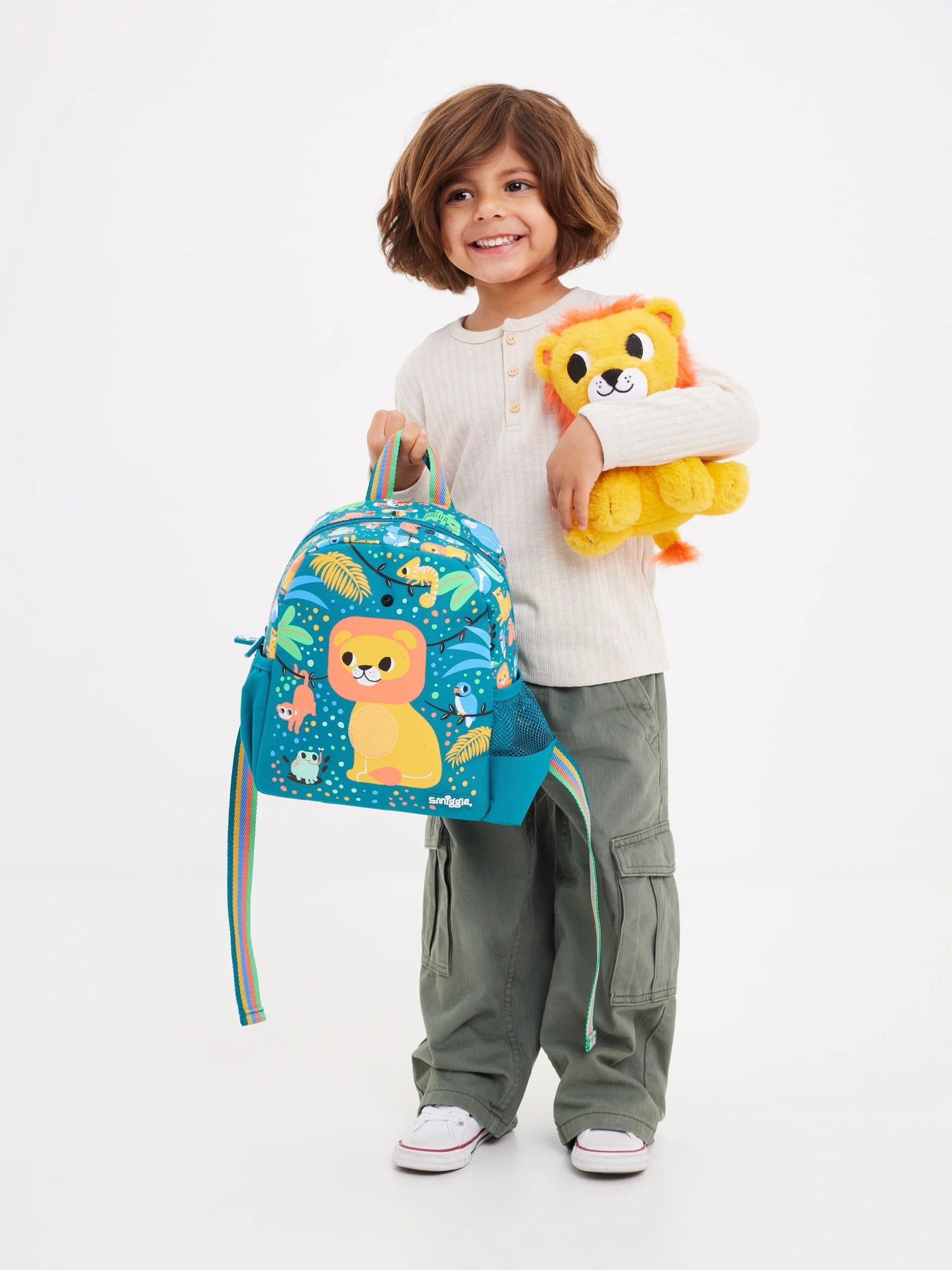 Smiggle - Big Dreams Kindergarten Removable Plush Backpack