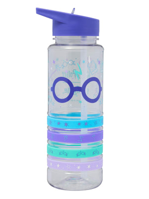 Smiggle - Harry Potter 750ML BPA-Free Water Bottle with Straw