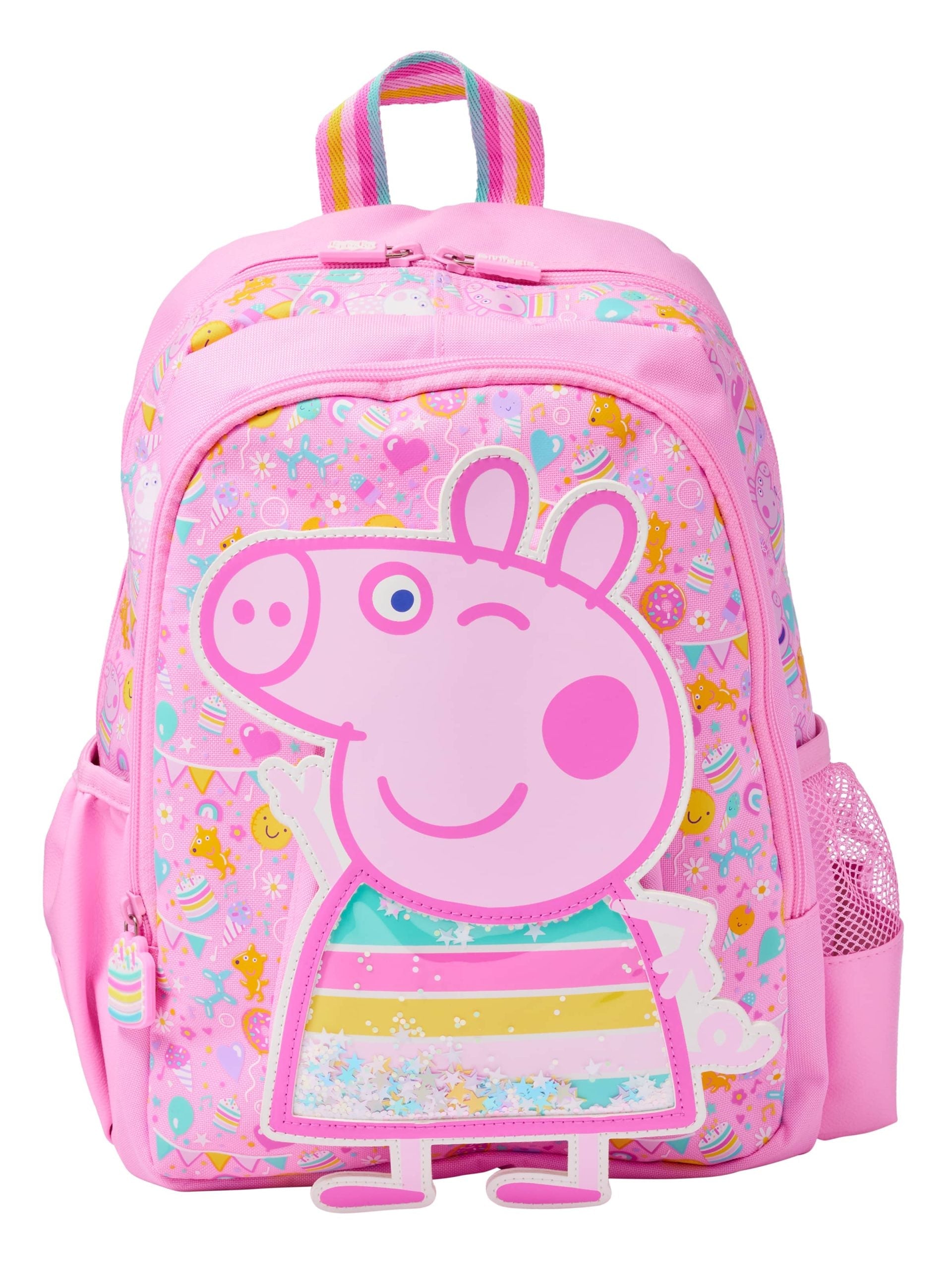 Smiggle - Peppa Pig Junior Hooded Backpack