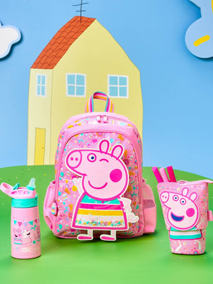 Smiggle - Peppa Pig Junior Hooded Backpack