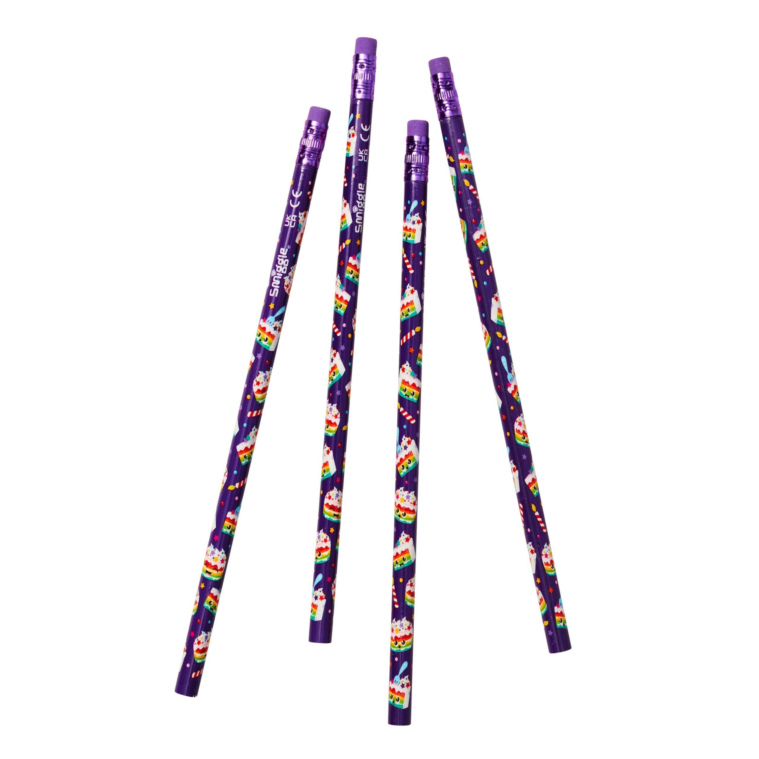 Smiggle - Cake Scented Pencil Pack of 4