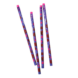 Smiggle - Chocolate Scented Pencil Pack of 4