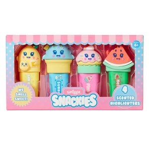 Smiggle - Snackies Highlighter Pack X4