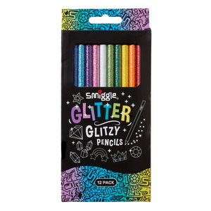 Smiggle - Glittery 12-Pack Glitter Crayons