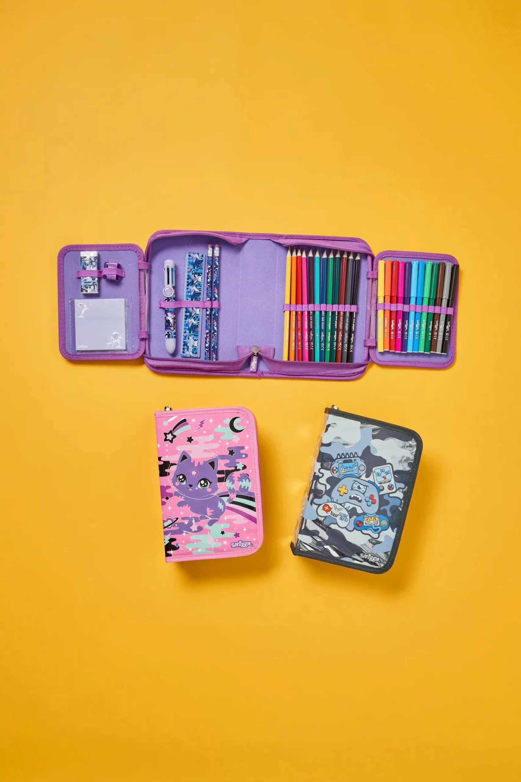 Smiggle - Away Midi Game Console Stationery Set