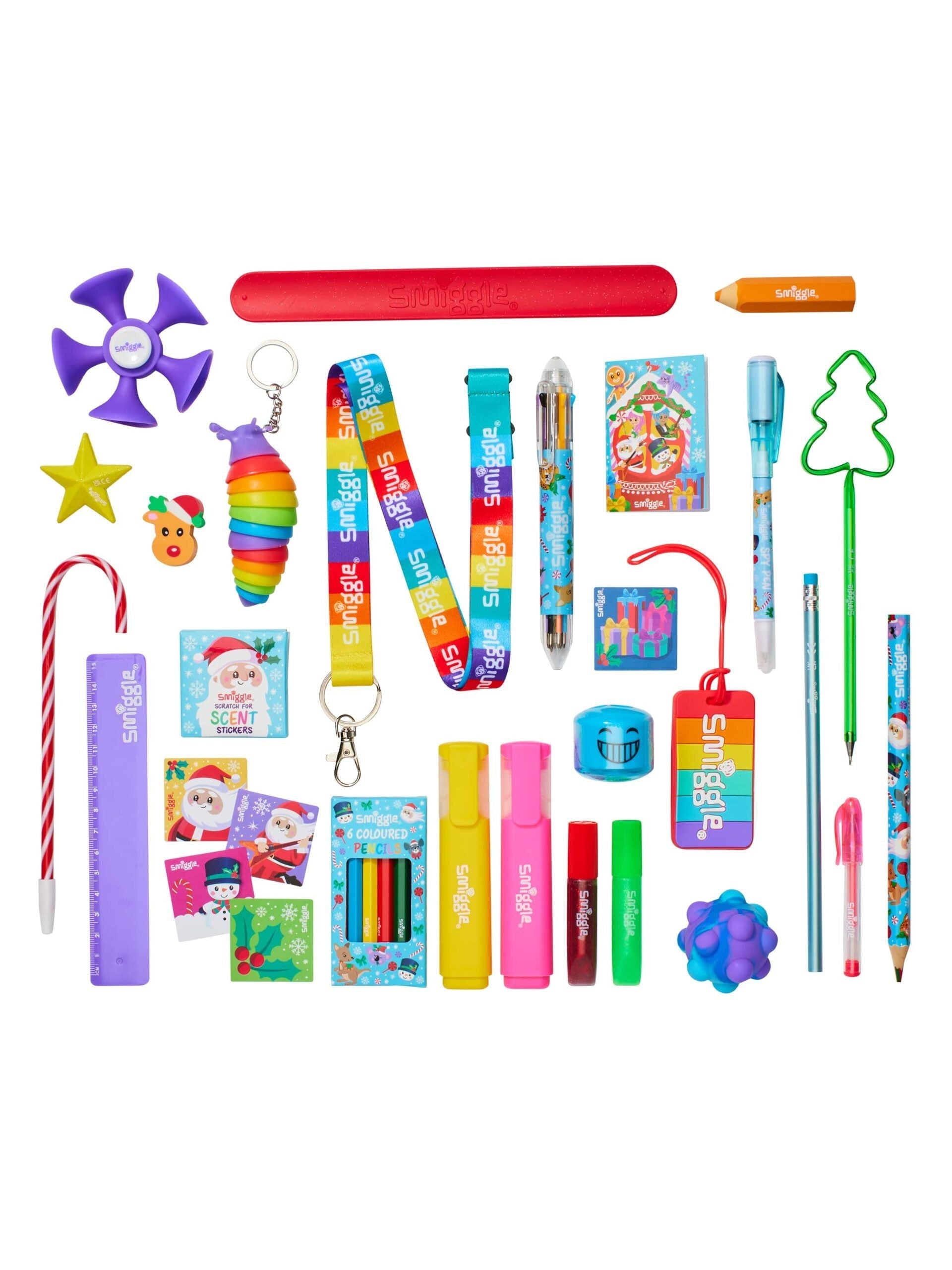 Smiggle - Christmas Stationery and Toy Gift Pack