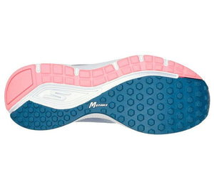 Women's Wide Fit Skechers 128275 Go Run Consistent Lunar Night Trainers