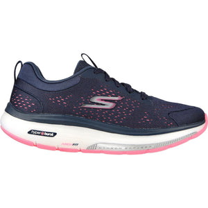 Women's Wide Fit Skechers 124933 Go Walk Workout Walker Trainers