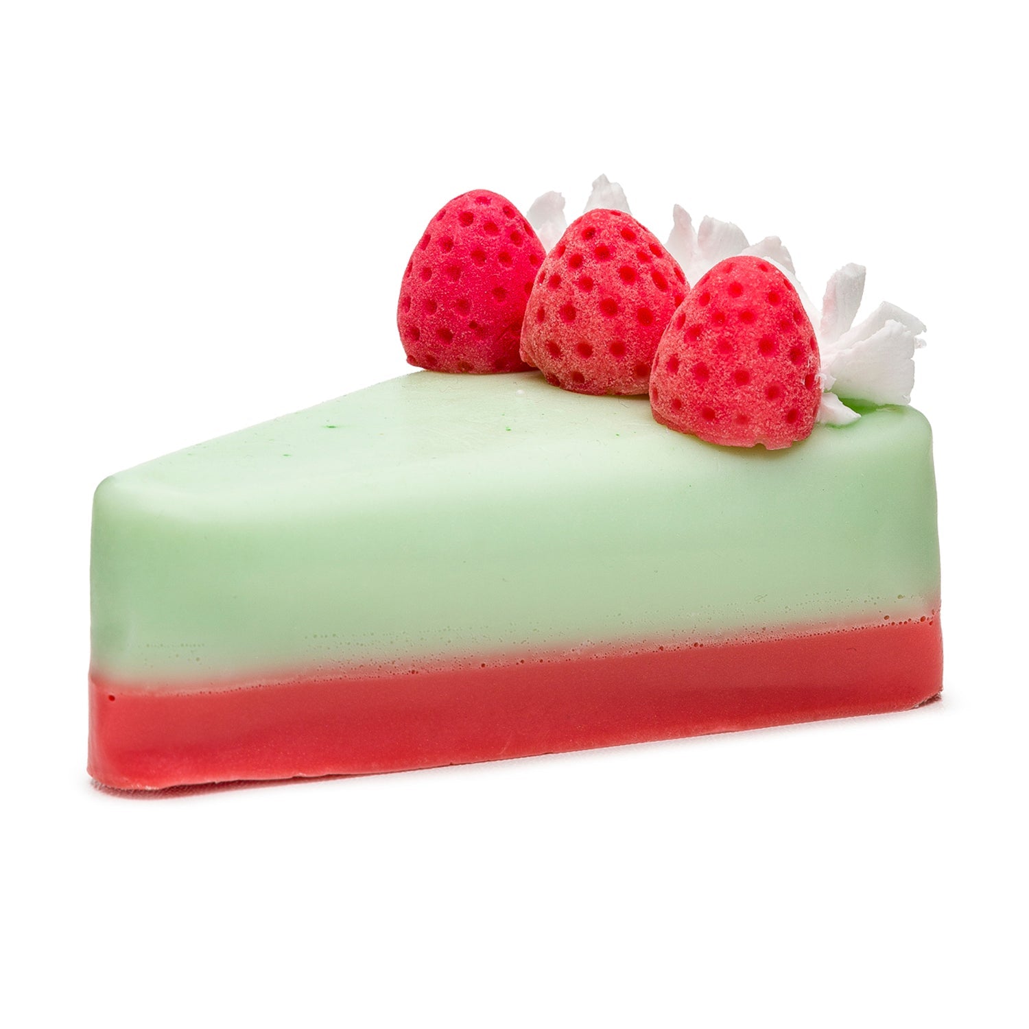 Cake Art - Strawberry Cake Slice Moisturizing Soap