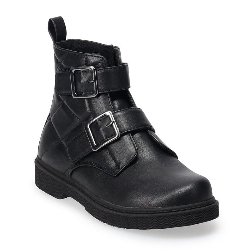 Valencia Imports (Rachel Shoes) Big Girls Agatha Ankle Boot Black