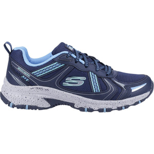 Women's Wide Fit Skechers 149820 Hillcrest Vast Adventure Trainers - Navy/Blue