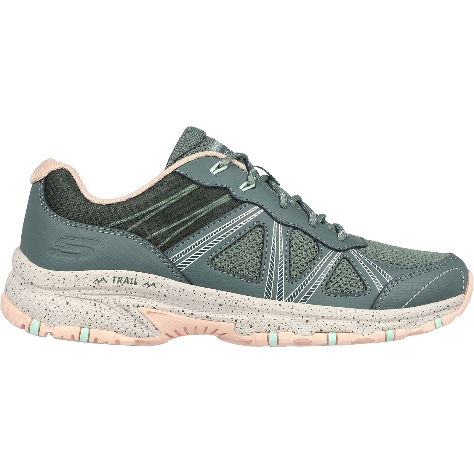 Women's Wide Fit Skechers 180018 Hillcrest Ridge Trainers