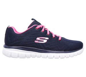 Womens Wide Fit Skechers 12615 Walking Trainers