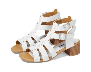 Valencia Imports (Rachel Shoes) Little and Big Girls Jenette Sandal w/ Buckle Straps White