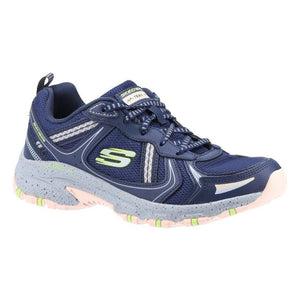 Women's Wide Fit Skechers 149820 Hillcrest Vast Adventure Trainers - Navy/Grey