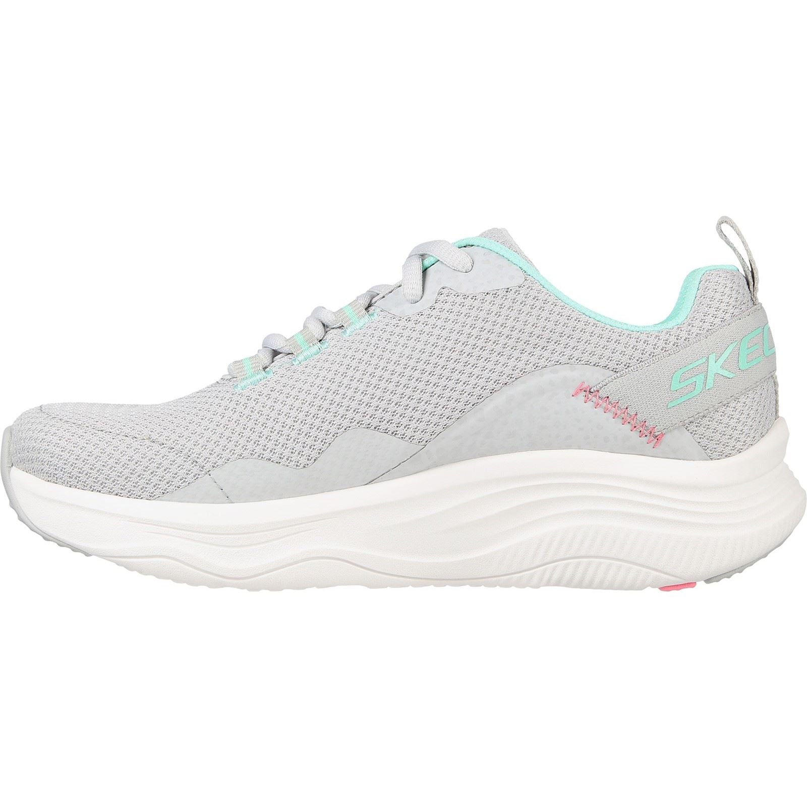 Women's Wide Fit Skechers 149835 D'Lux Fitness Roam Free Trainers