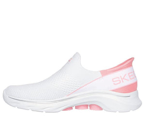 Women's Wide Fit Skechers 125231 Slip-ins Go Walk 7 Mia Trainers