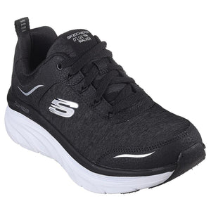 Women's Wide Fit Skechers Relaxed Fit 149336 D'lux Walker Cool Groove Trainers