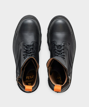 Todd Snyder x Trickers Combat Boot in Black