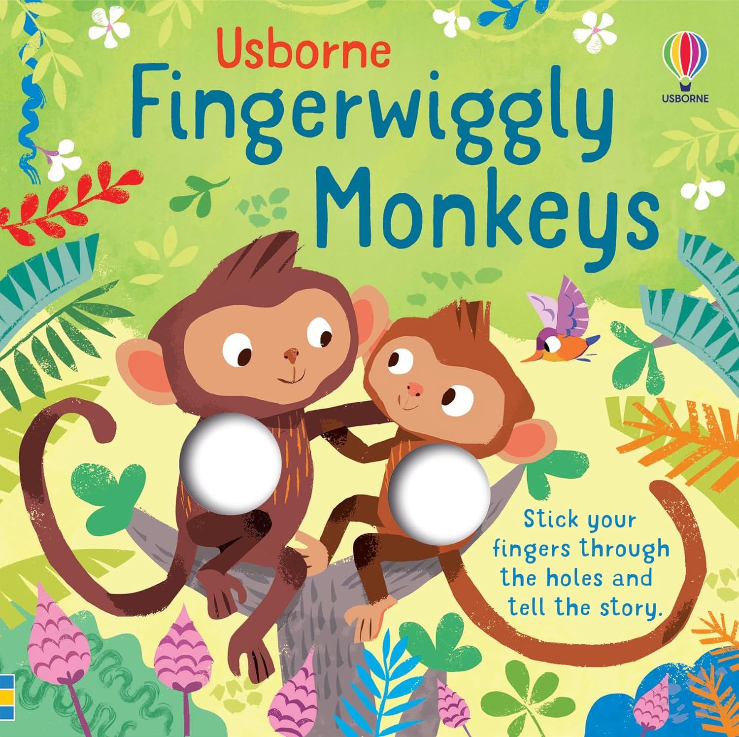 Usborne - English Finger Playing Fun Monkeys Book