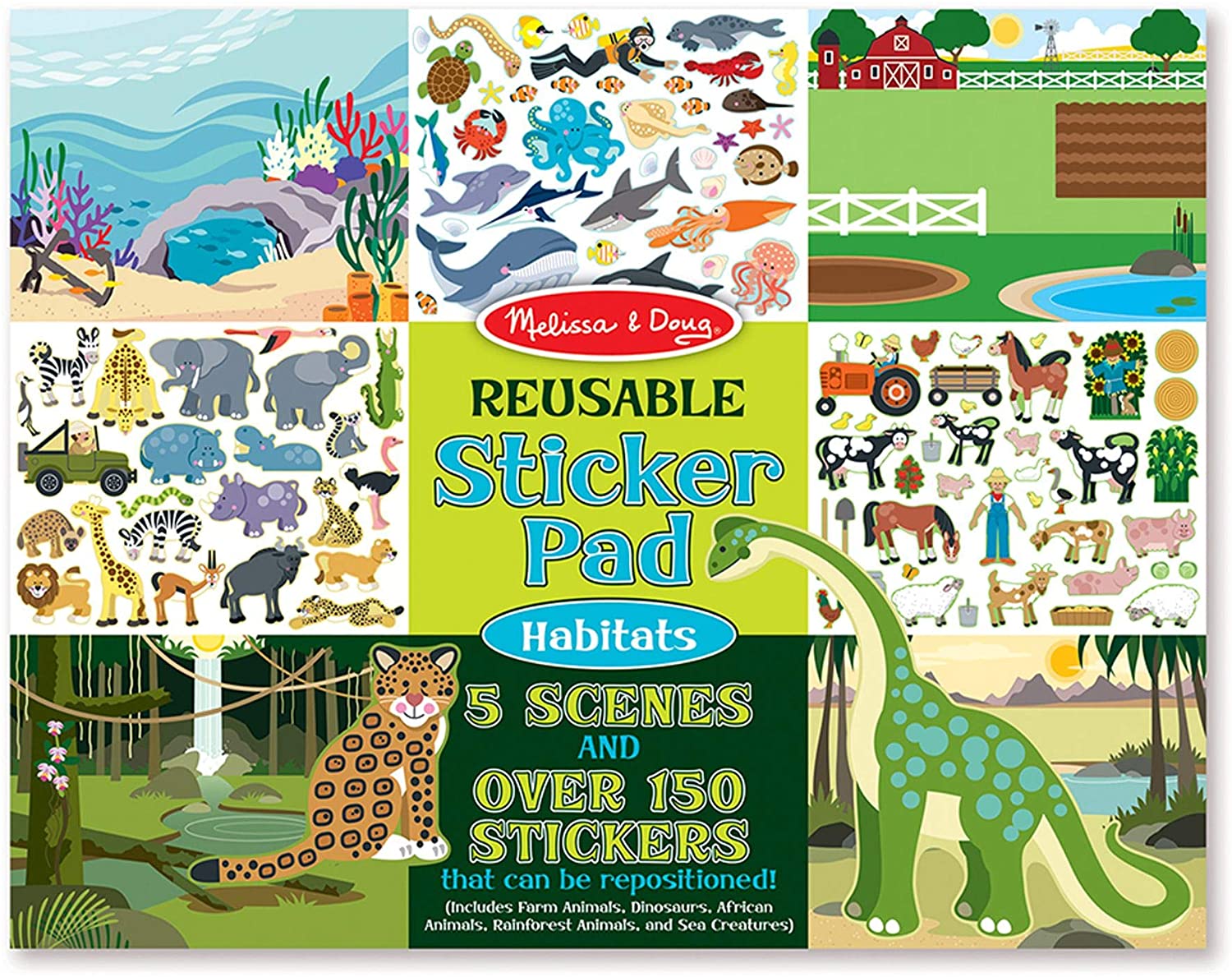 Melissa & Doug - Reusable Sticker Pad