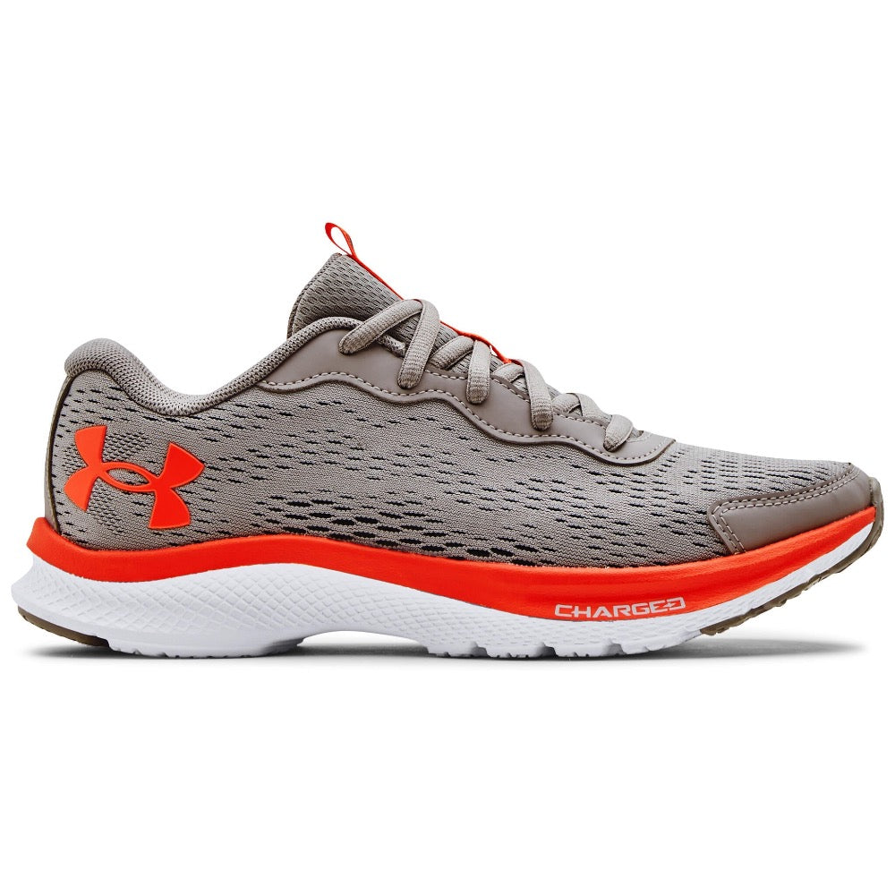 Under Armour Big Boys UA Charged Bandit 7 Gray Wolf