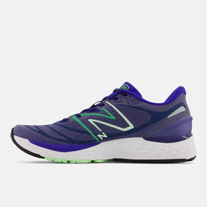 Women's Wide Fit New Balance MSOLVPW4 Running/Walking Trainers - Blue/Grey