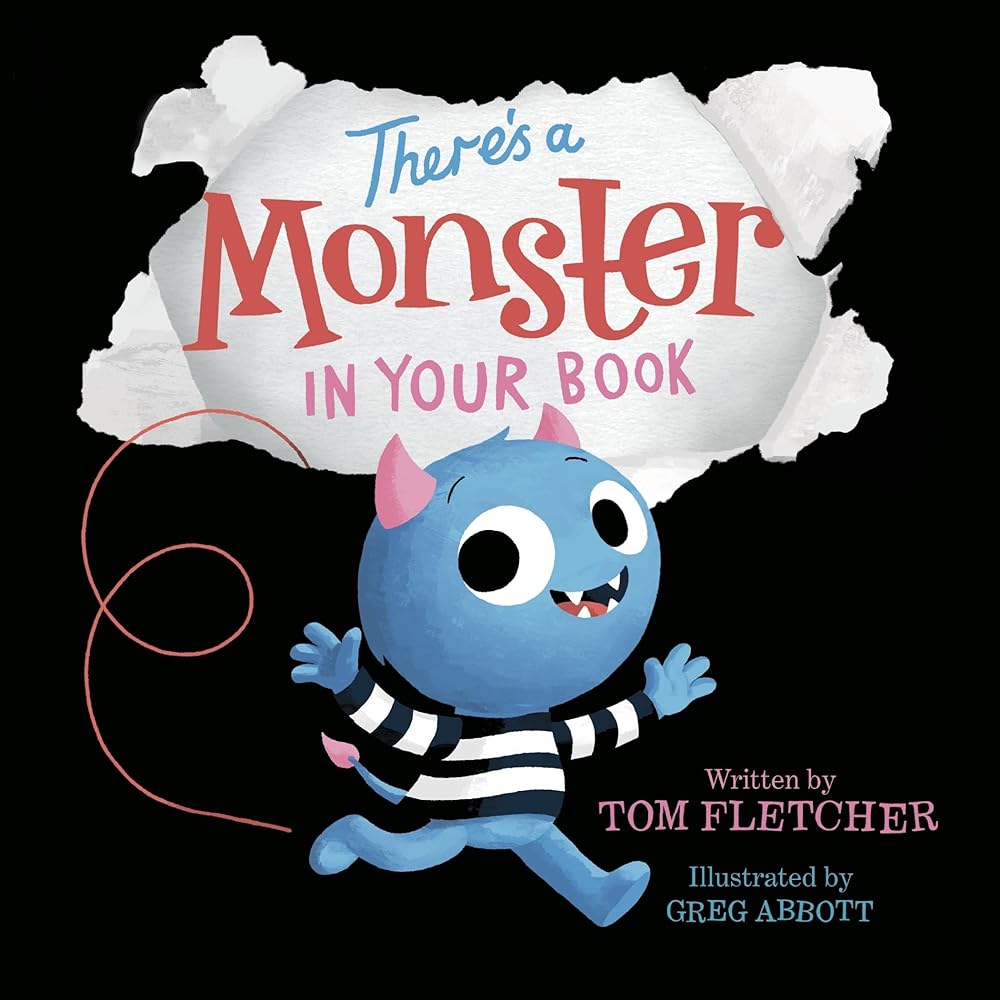 There's A Monster in Your Book: A Funny Monster Book for Kids and Toddlers (Who's In Your Book?)