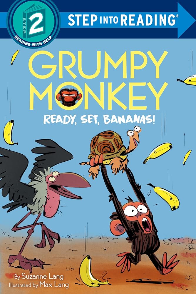 Grumpy Monkey Ready, Set, Bananas! (Grumpy Monkey Step Into Reading)