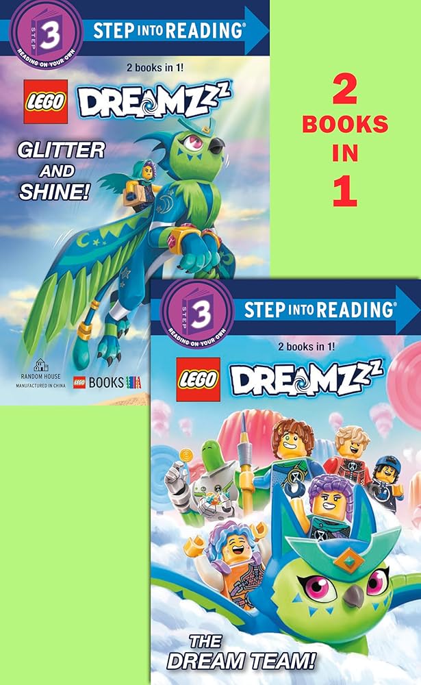 The Dream Team!/Glitter and Shine! (LEGO DREAMZzz) (Step into Reading)