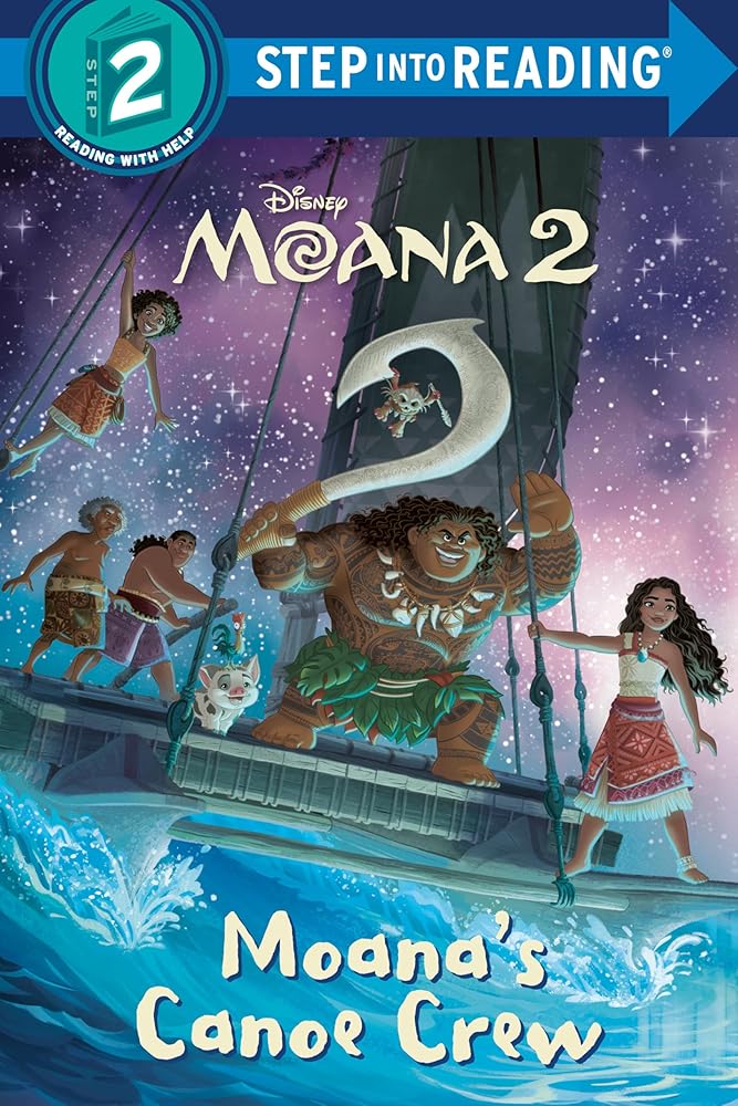 Moana's Canoe Crew (Disney Moana 2) (Step into Reading)