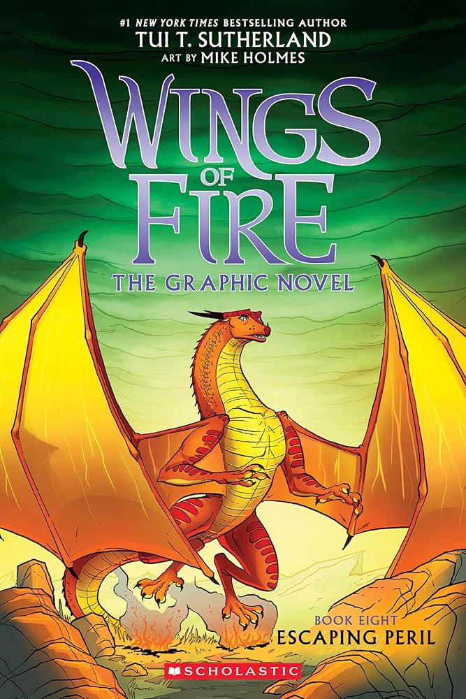 Escaping Peril: A Graphic Novel (Wings of Fire Graphic Novel #8) (Wings of Fire Graphix)