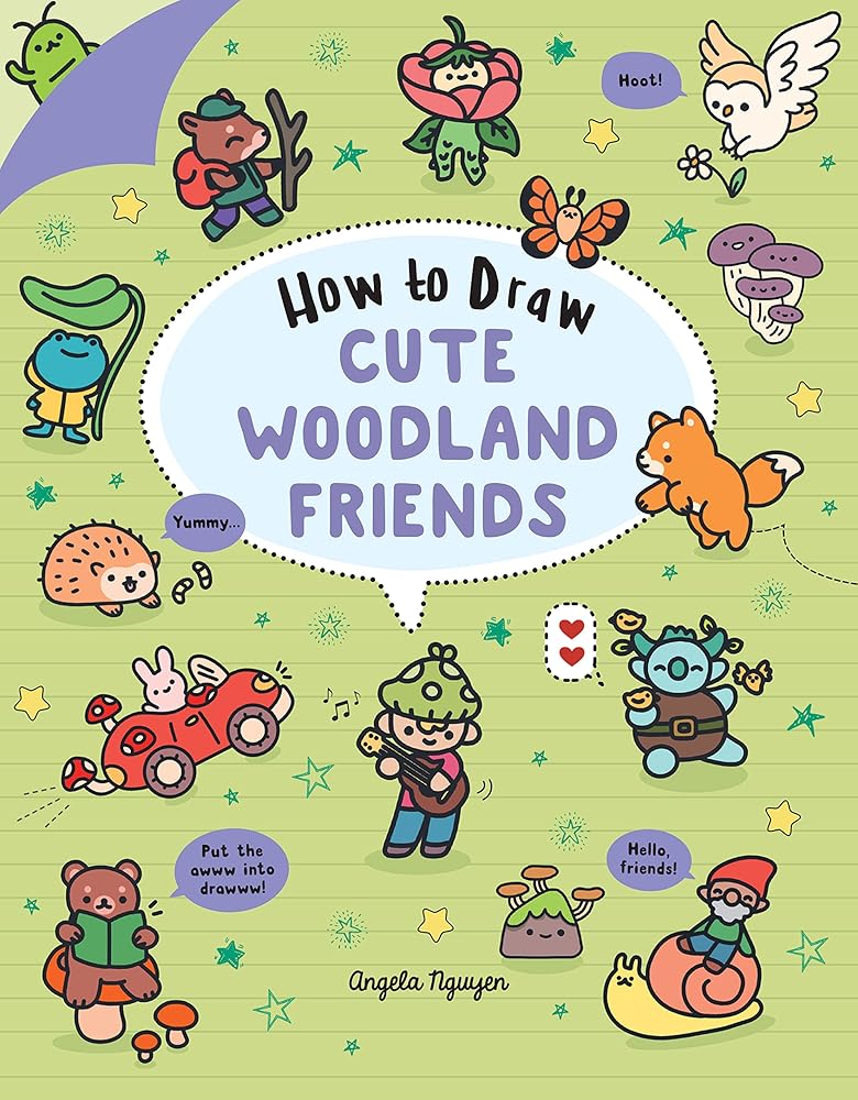 How to Draw Cute Woodland Friends (Volume 8) (Draw Cute Stuff)