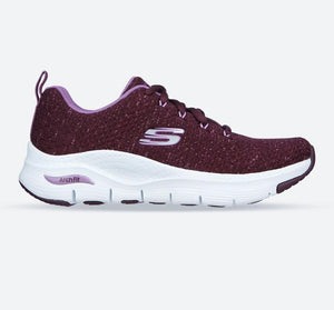 Women's Wide Fit Skechers 149713  Arch Fit Glee For All Trainers