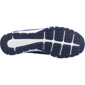 Women's Wide Fit Skechers 104281 Gratis Sport Live Golden Trainers - Navy