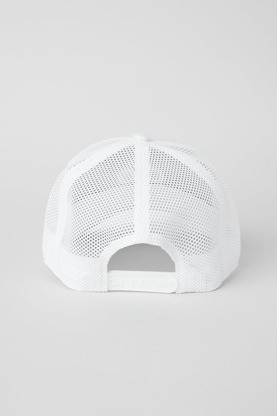 District Trucker Hat - White/White